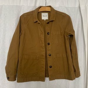 Madewell Garment-Dyed Ashwood Chore Coat